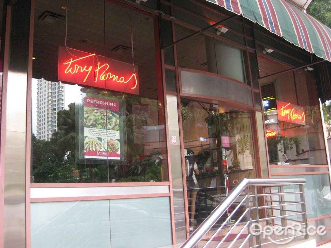 Tony Roma S American Steaks And Grills Hotel In Orchard Orchard Hotel Singapore Openrice Singapore