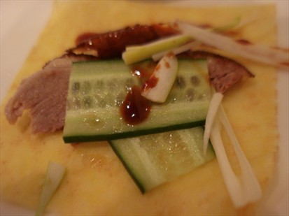 Okay peking duck. But far from Ming Jiang's.
