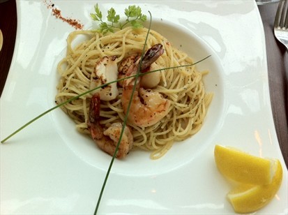 Seafood Aglio Olio