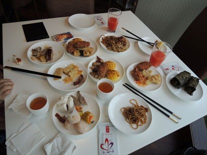 food is so so