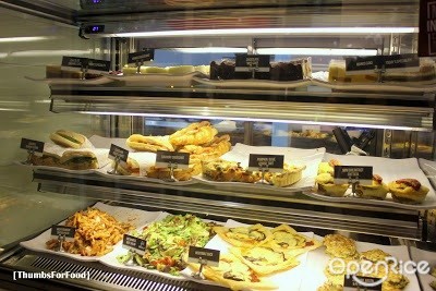 Variety of food