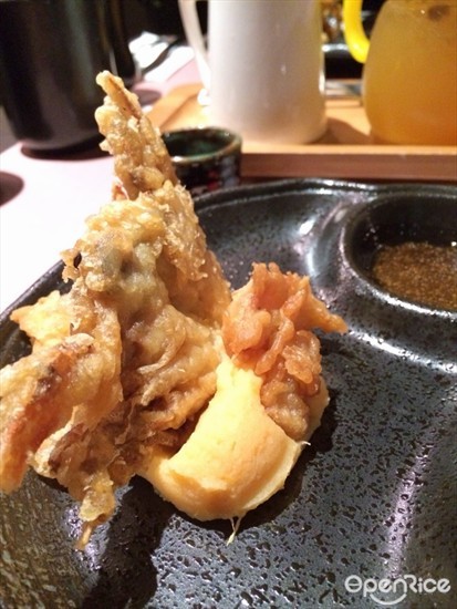 side dishes-crispy soft shell crab tempura