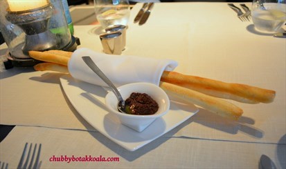 Bread Stick with Olive Dip