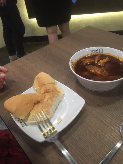 Nyonya Chicken Curry With Toasted Bread