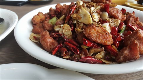 Spicy Szechuan Crispy Chicken