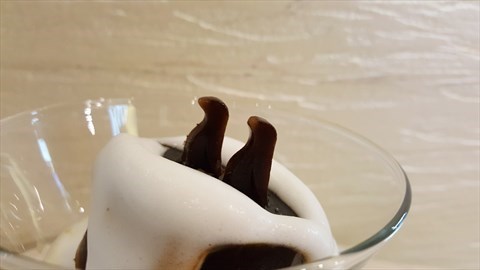 Frozen Espresso Latte with Penguins