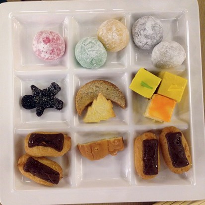 I took all desserts!