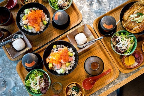 Lunch sets at Sumiya Charcoal Grill Izakaya