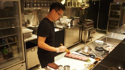Owner & Chef at Work