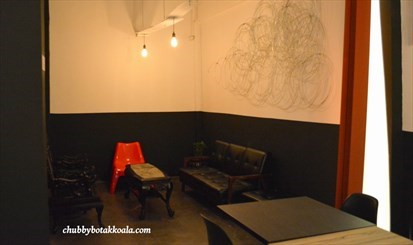Part of the dining area