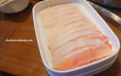 Sliced Pork Belly