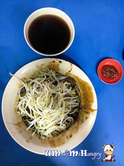 Duck Noodles Dry (Small) with Braised Pork - $4.50 