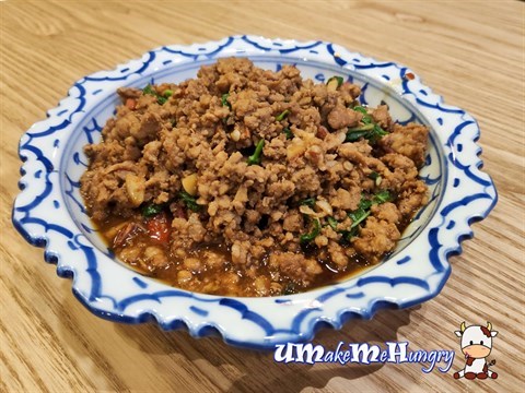 Basil Pork九层塔炒猪肉碎 - $7 
